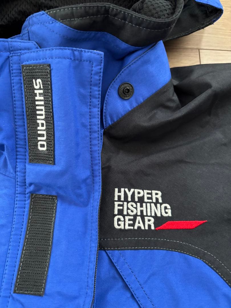 シマノ　ゴアテックス　釣り用　防寒着　プロテクティブスーツ上下セット　サイズＬ