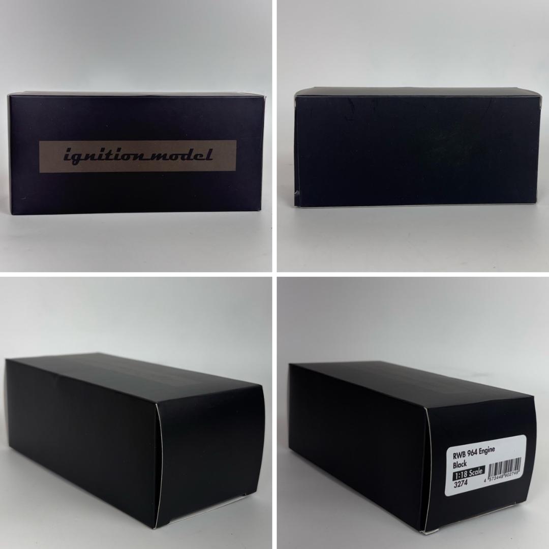 極美品 イグニッションモデル 1/18 RWB 964 With Engine