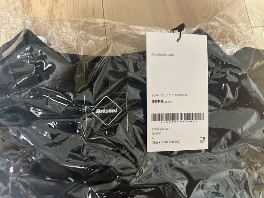 fcrb 24ss paperboy S/S PRE MATCH TOP 黒L