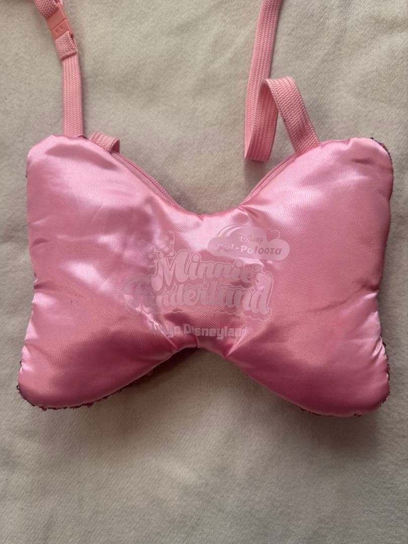 ディズニーパルパルーザ ミニーファンダーランドリボンバッグ・カチューシャセット