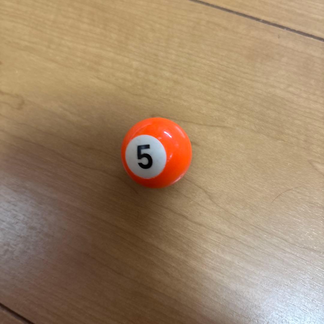 ビリヤードボール オレンジ 5番
