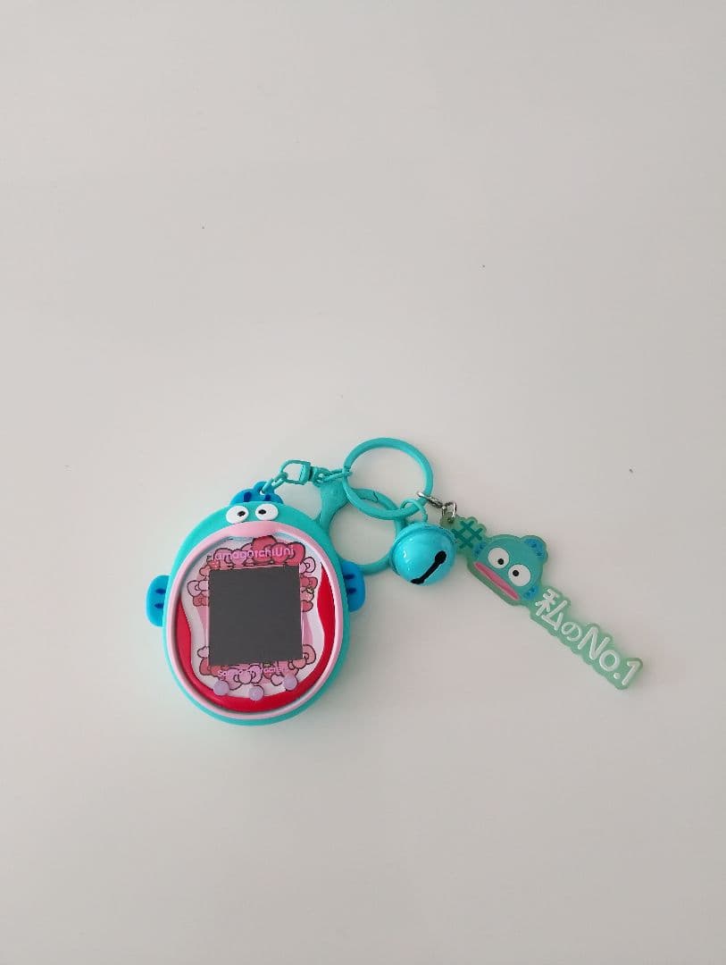 たまごっちユニ　サンリオ　ハンギョドンケース　ハンギョドンチャーム