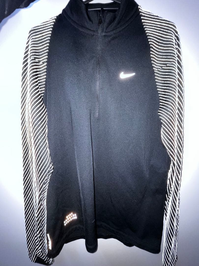 Nike DRI-FIT ハーフジップジャケット ブラック