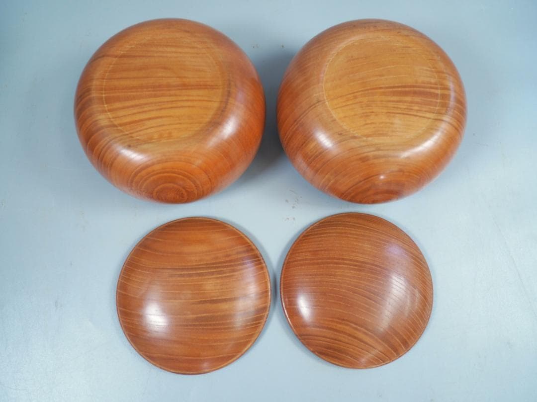 【宮崎県】日向特製蛤碁石38号/欅碁笥/碁笥箱セット