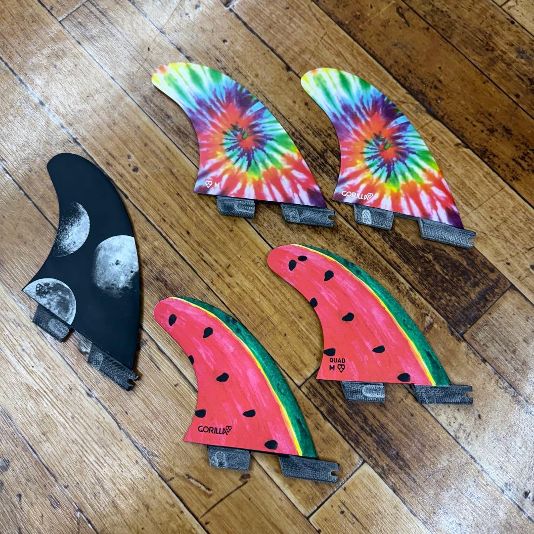 FCS2 Gorilla Fin Tri-Quadフィンセット5枚組