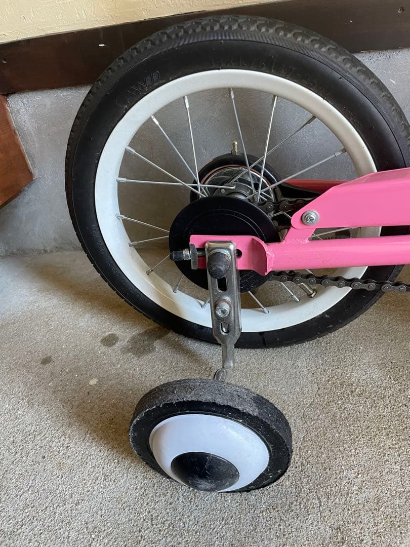 people 14インチ　補助輪付き自転車