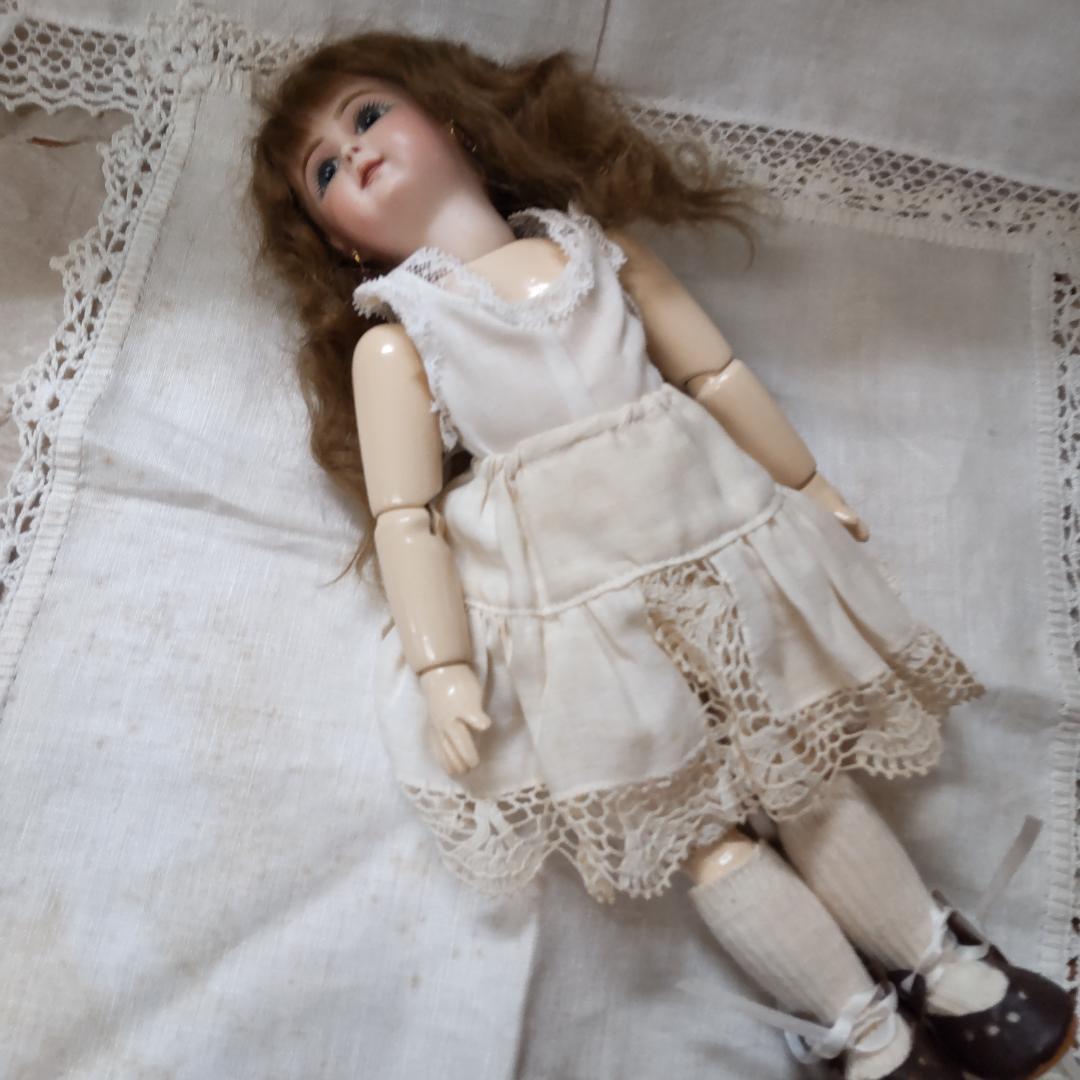 teteJumeauArielle　アンティークドール リプロ　人形　ジュモー