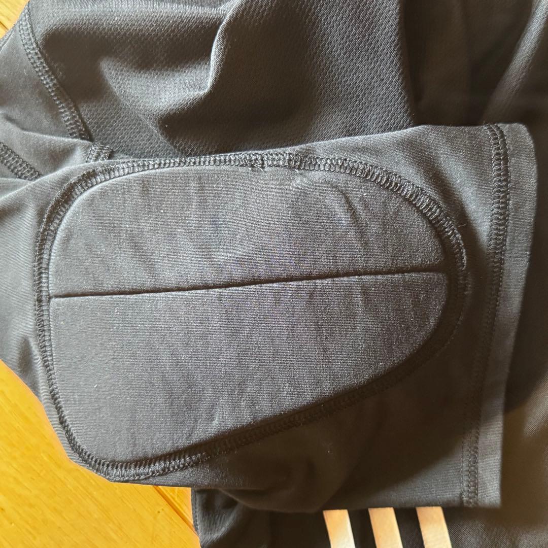adidas CLIMA 365 ショルダーパッド　シャツ M 黒