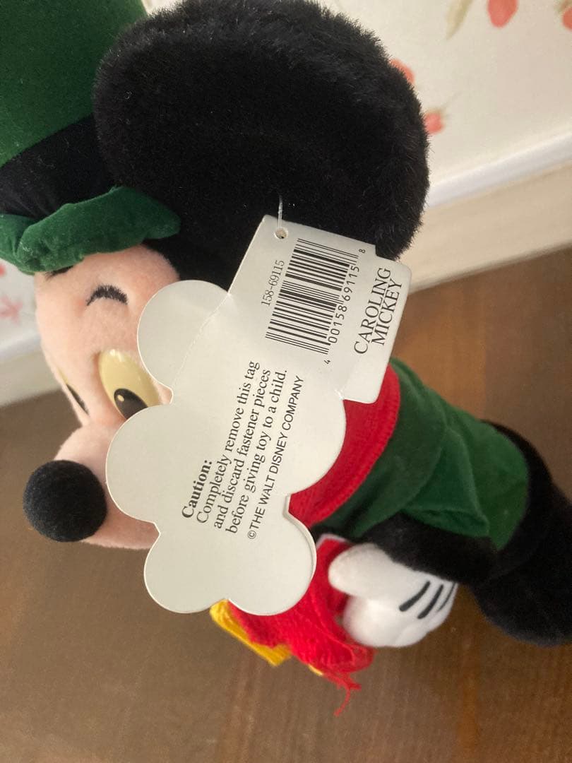 ミッキーマウス　レトロ　ぬいぐるみ　聖歌隊