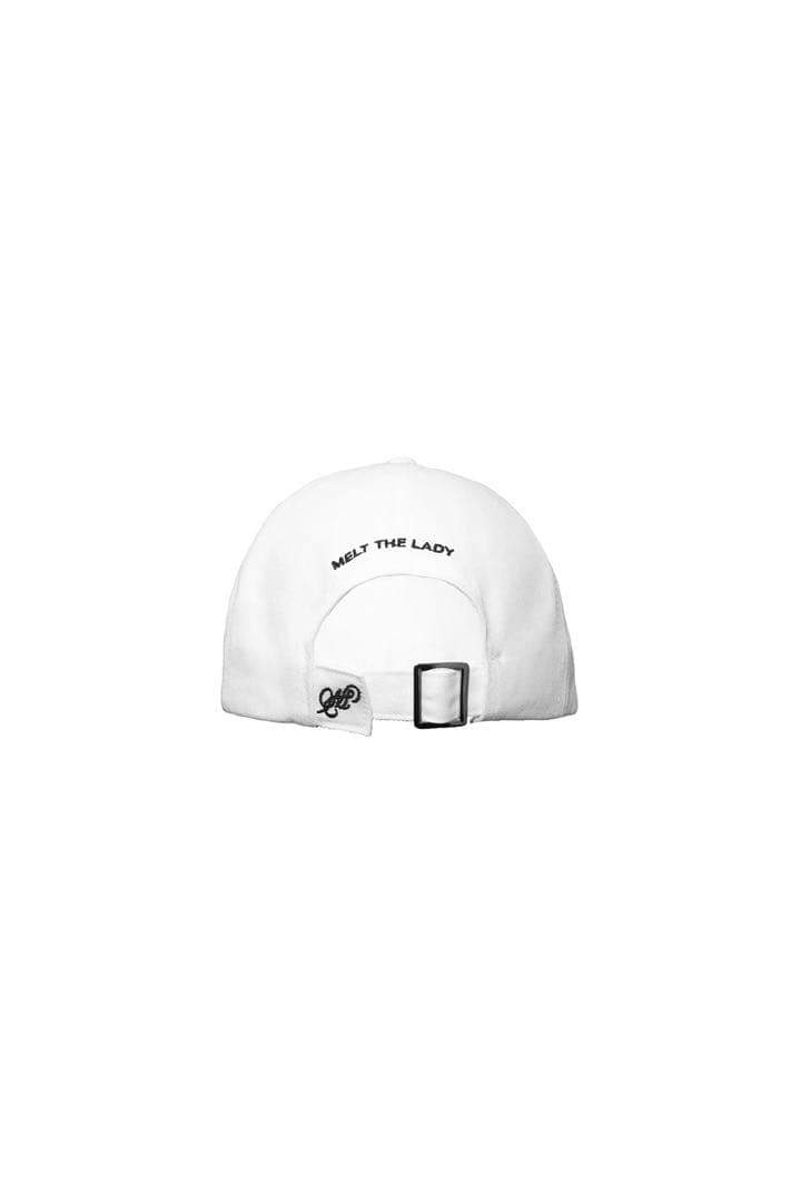 melt the lady メルトザレディ logo cap White