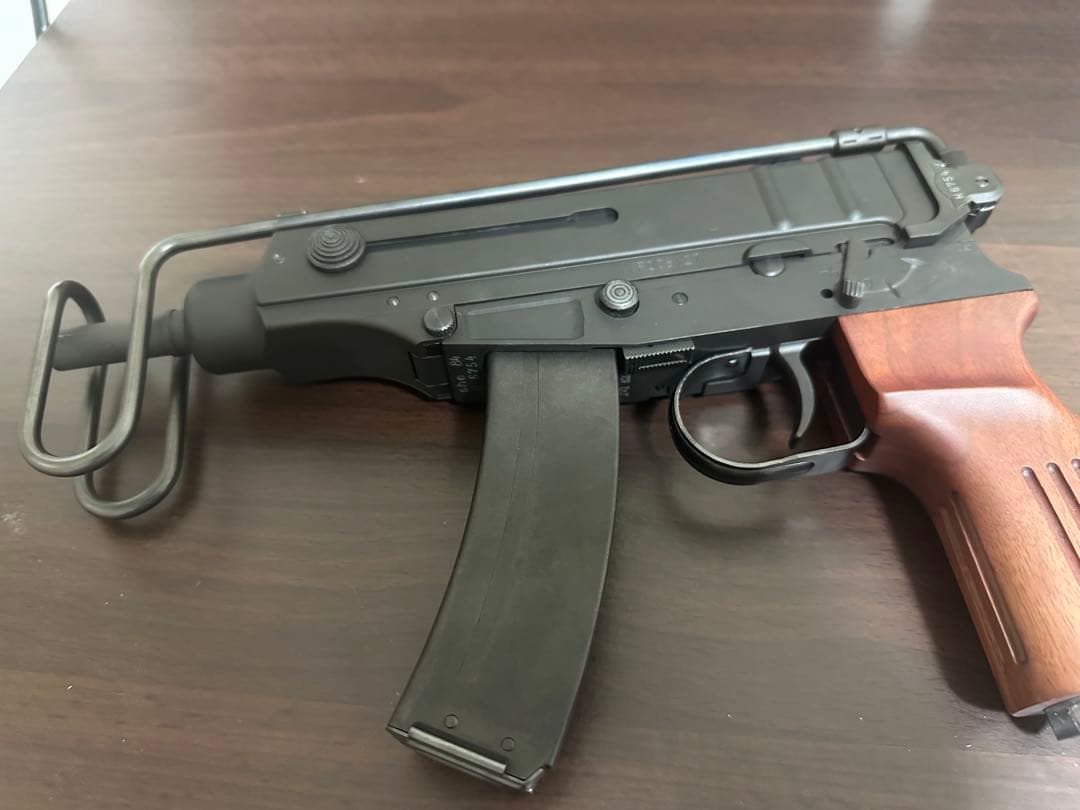 KSC Vz61 ガスガン HW ヘヴィウェイト 木製グリップ付き +箱etc