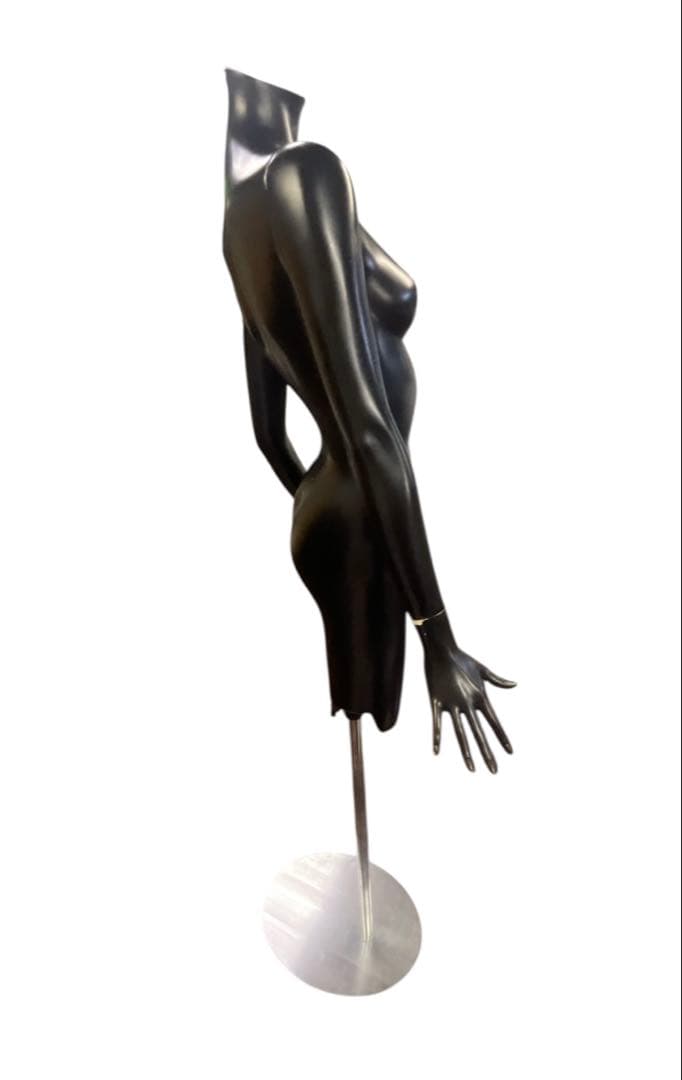 マネキン トルソー アクティブトルソー レディース ブラック