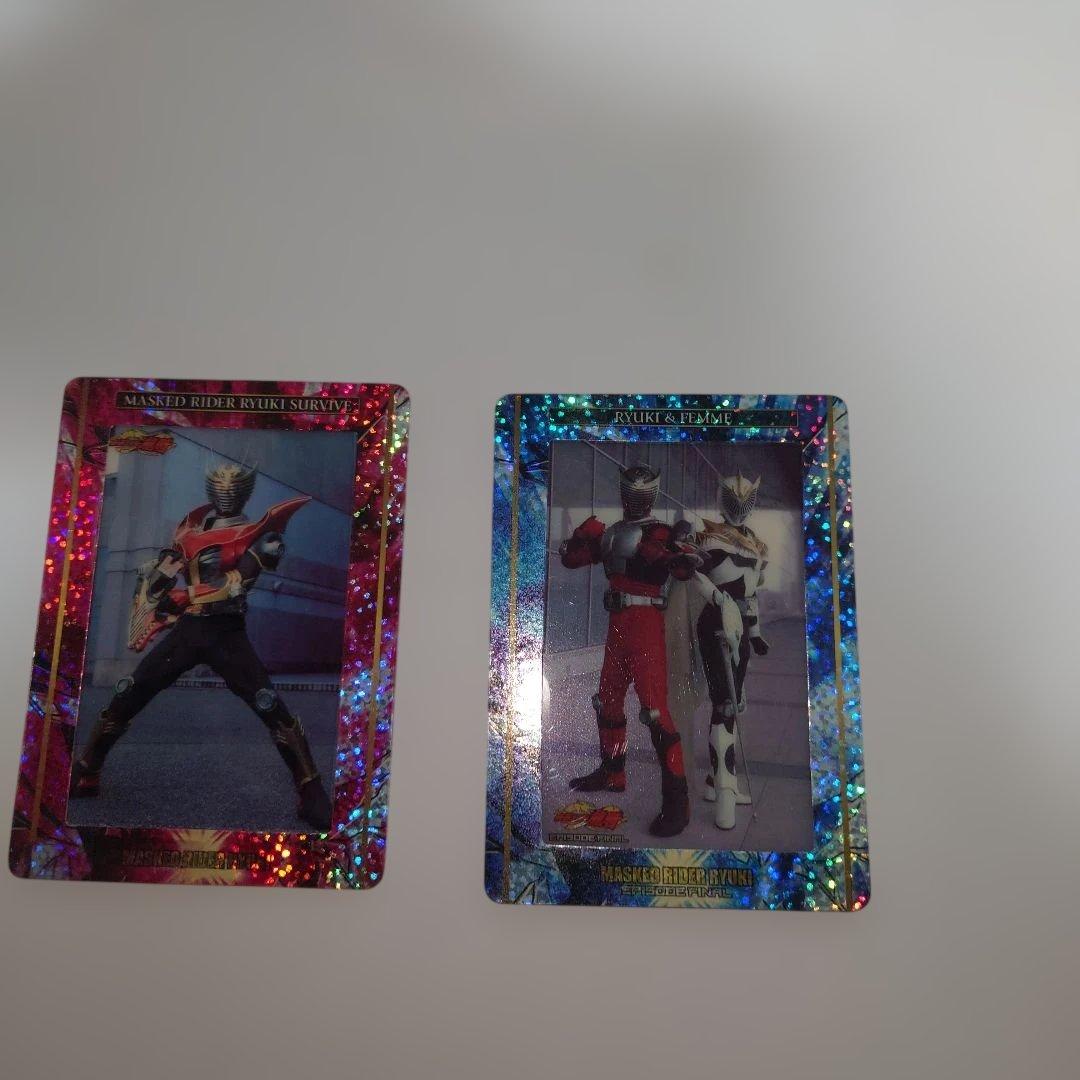 仮面ライダー55周年☆仮面ライダー龍騎 トレーディングカード 11枚セット☆希少