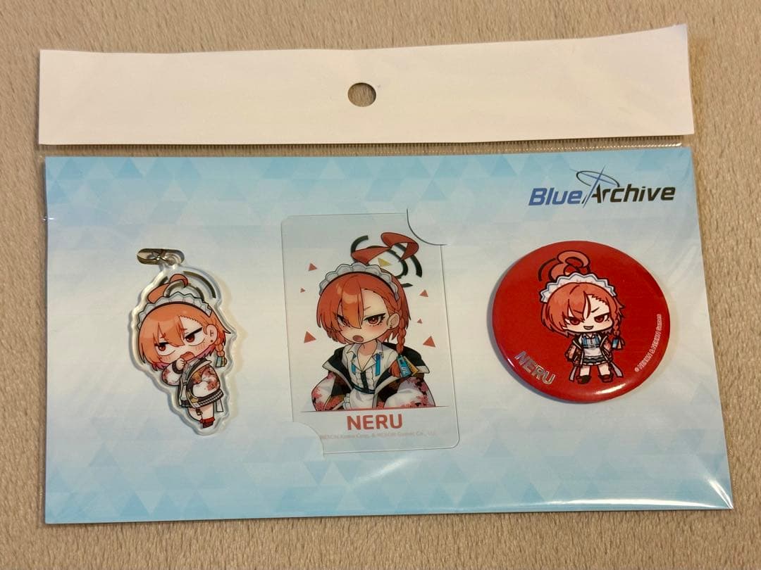 公式グッズ　ブルーアーカイブ　韓国限定　ネル　SDグッズセット