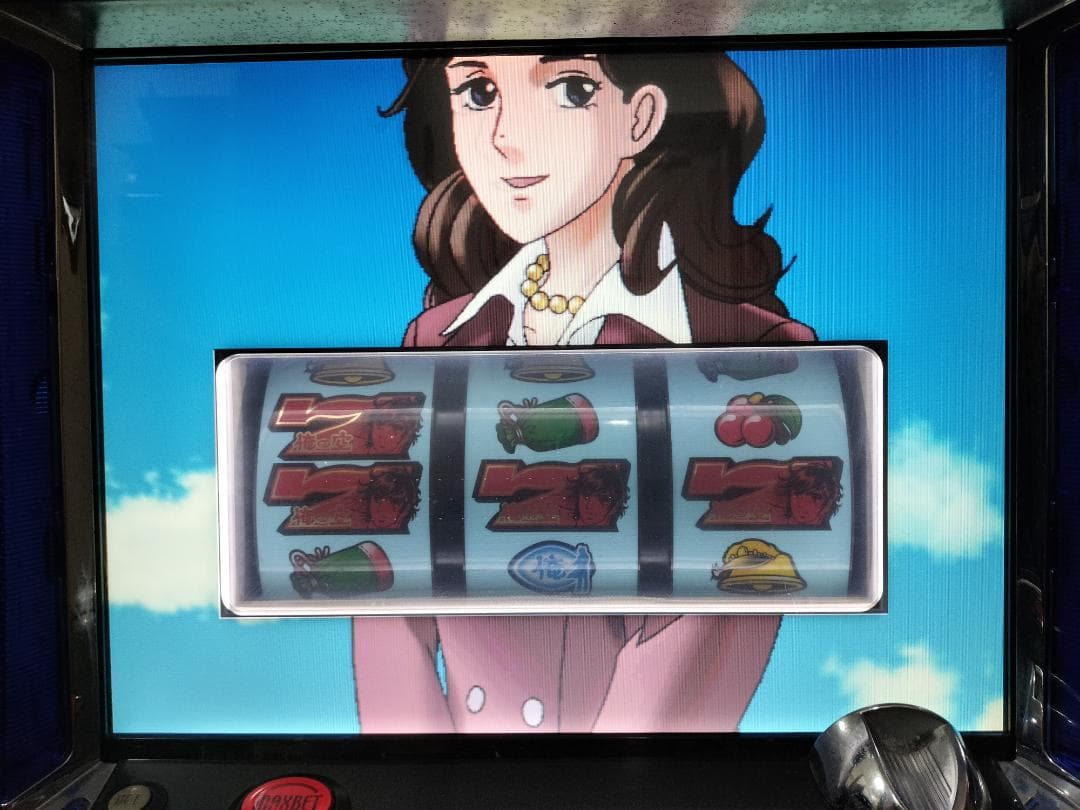 【パチスロ実機】ロデオ★『初代』俺の空【オートプレイ付不要機付】４号機