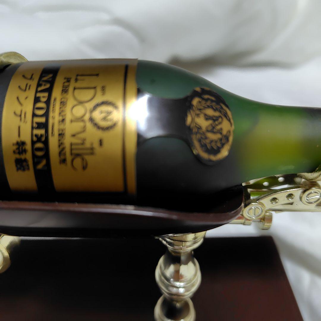 古酒・台座付きナポレオン20年以上経過ミニボトル・ヴィンテージ・希少