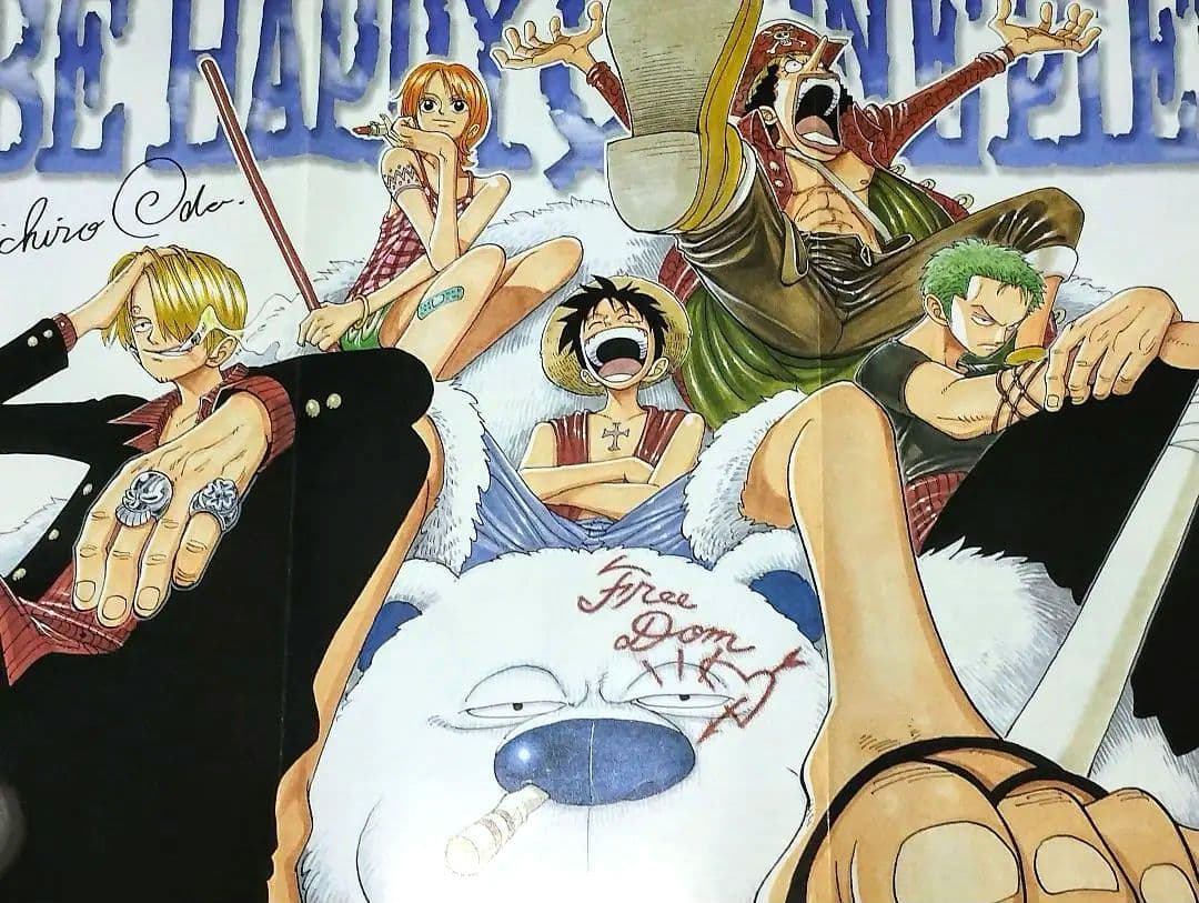 【希少】新品未使用　ONEPIECE　サインポスター　７枚まとめ売りおまけ付き