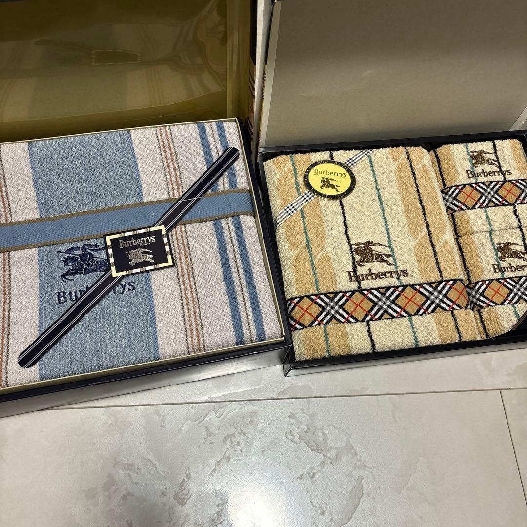バーバリー　まとめ売り　タオルケット　バスタオル　フェイスタオル