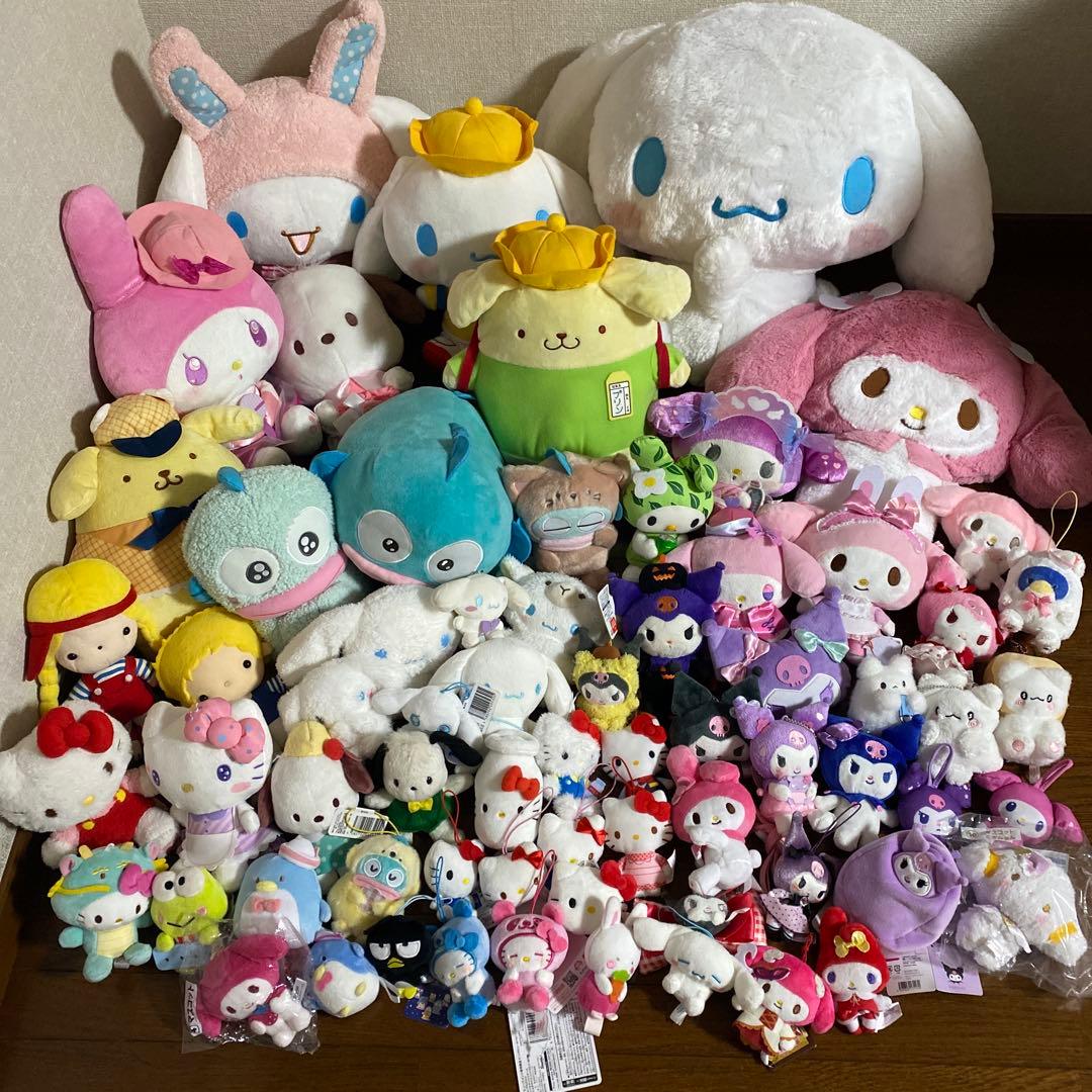 サンリオ　ぬいぐるみ　マスコット　まとめ売り