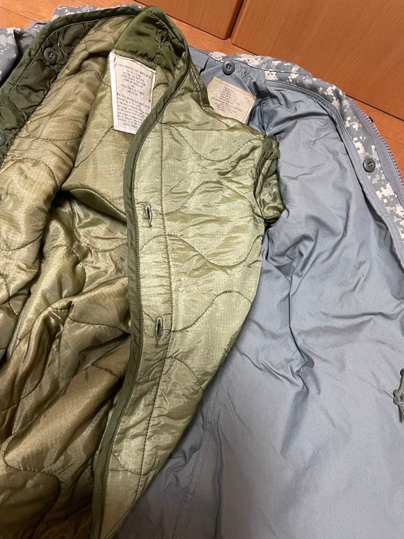 キルトライナー付　M-65 フィールドジャケット　フード内蔵　米軍