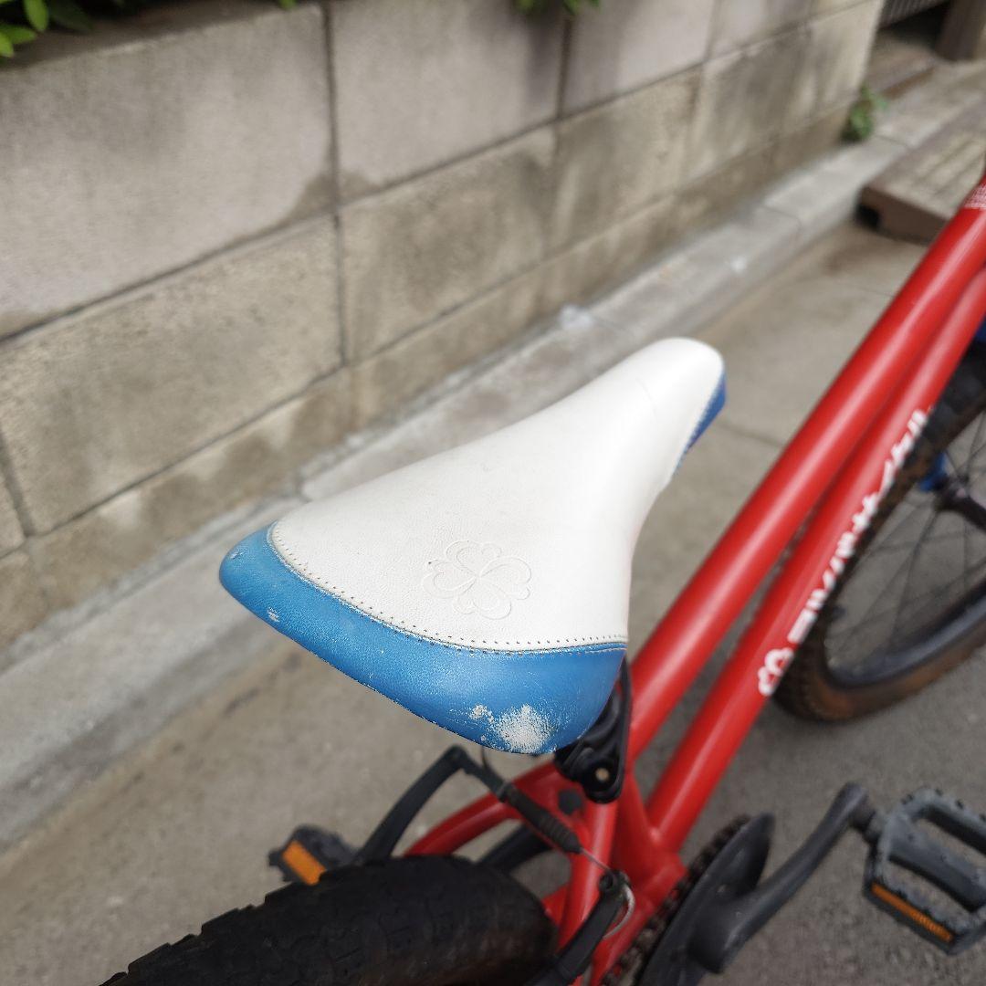 【手渡し　東京】ヨツバサイクル　20インチ　レッド