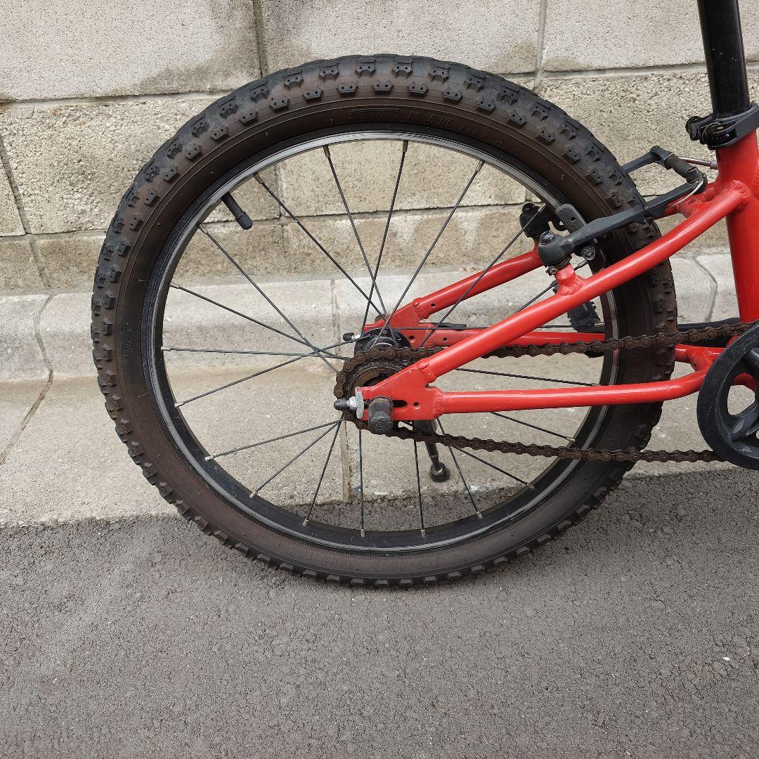 【手渡し　東京】ヨツバサイクル　20インチ　レッド