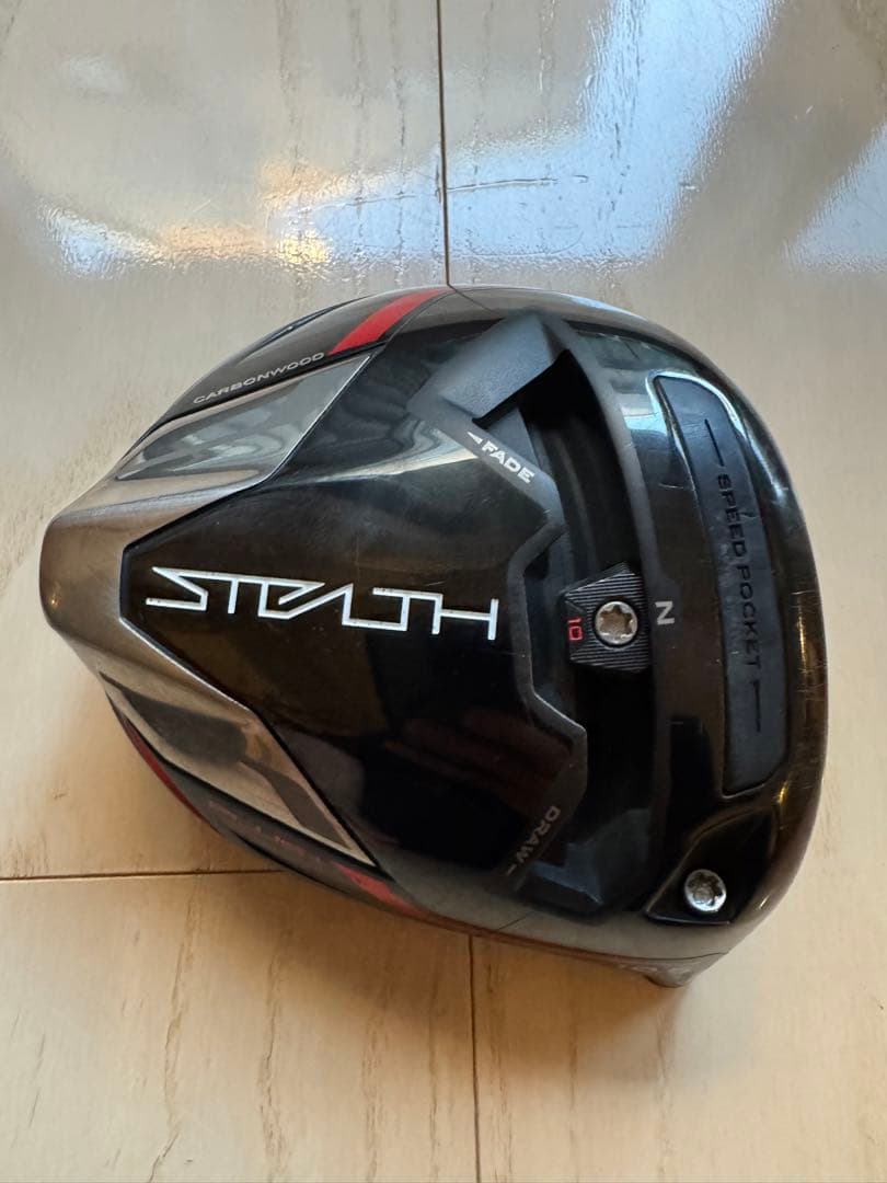 TaylorMade STEALTH PLUS ドライバー ヘッドカバー付き