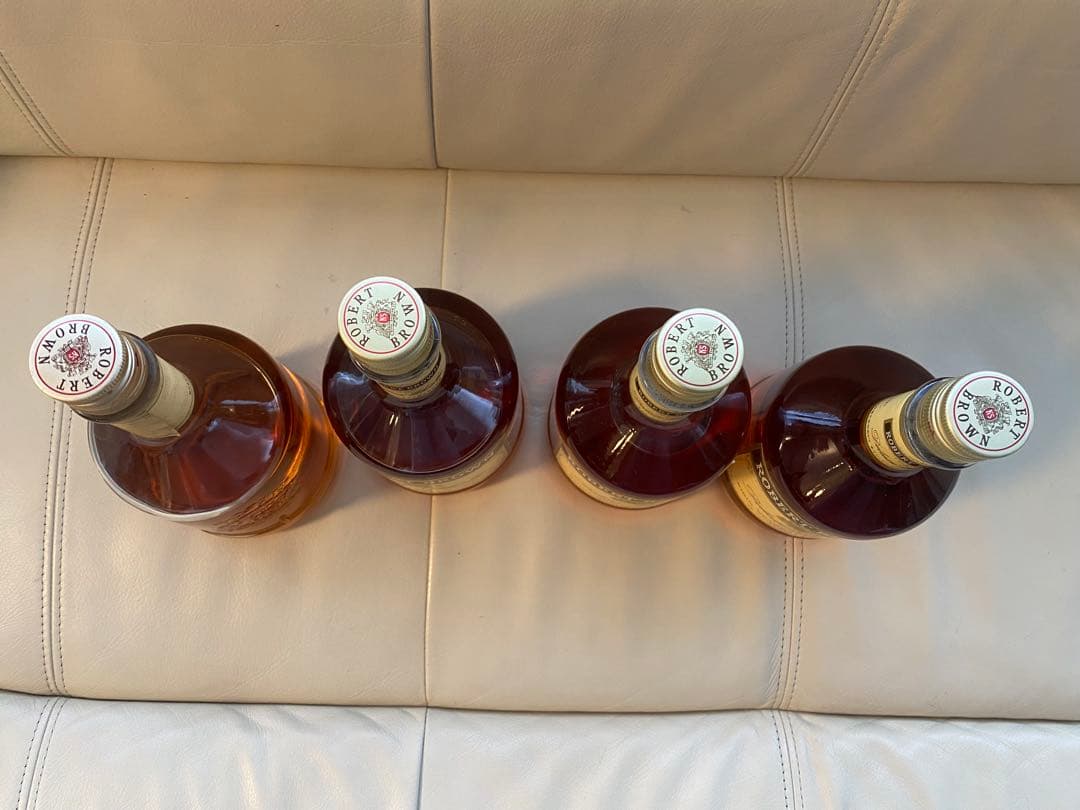 古酒ROBERT BROWN デラックスウイスキー 4本セット