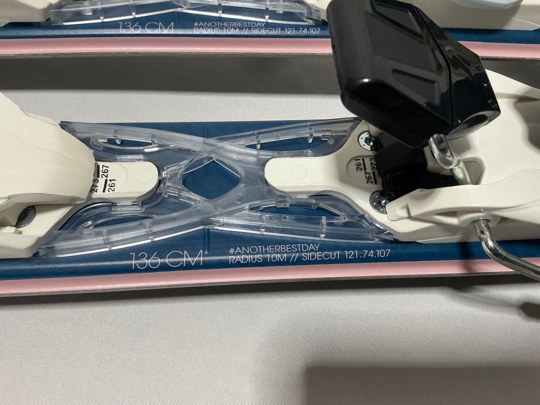 【極美品】ロシニョール EXPERIENCE74W 136cmビンディング付き