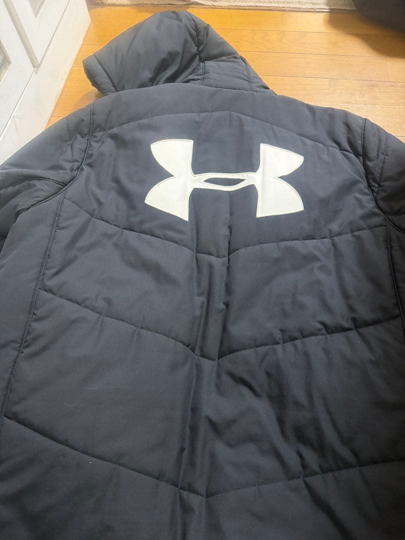 たまご様用Under Armour フード付きベンチコート ネイビー