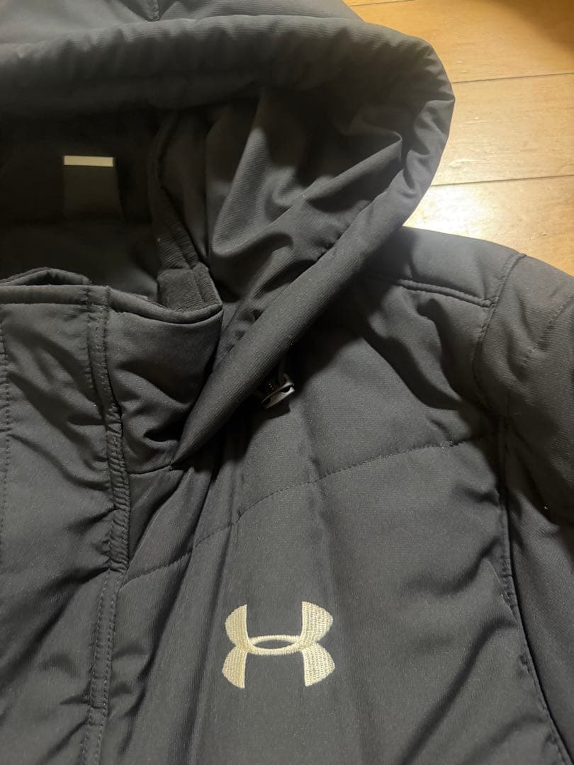 たまご様用Under Armour フード付きベンチコート ネイビー