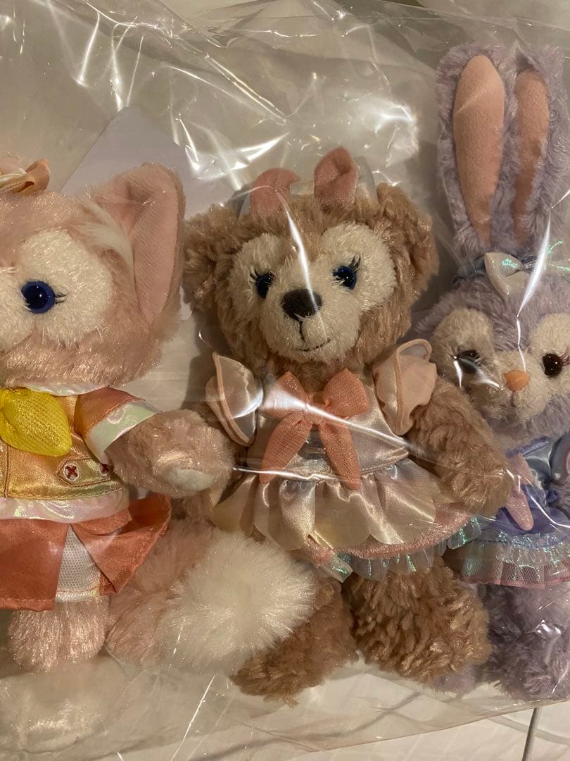 ダッフィー20周年 カラフルハピネス ポージープラッシー バケパ ディズニー