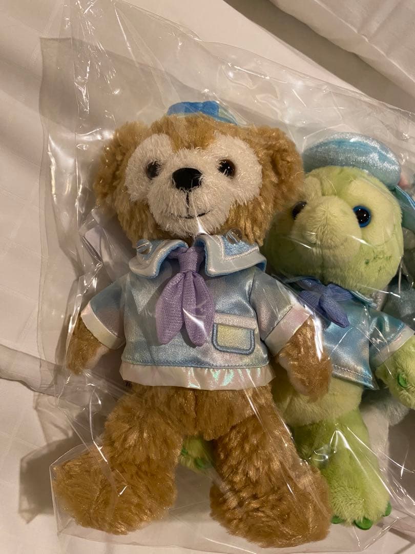 ダッフィー20周年 カラフルハピネス ポージープラッシー バケパ ディズニー