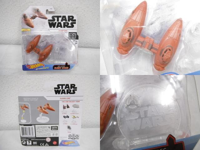 未使用品 ホットウィール スターウォーズ 乗り物フィギュア 計9個セット