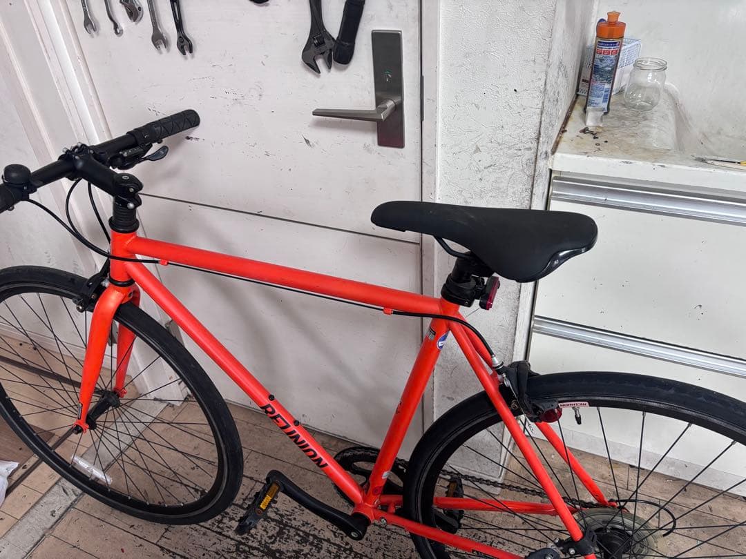 REUNION クロスバイク 700C オレンジ