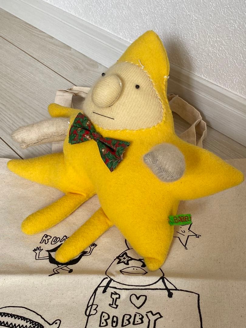 ボビーダラス 美品 お星様 一点もの エコバッグ付