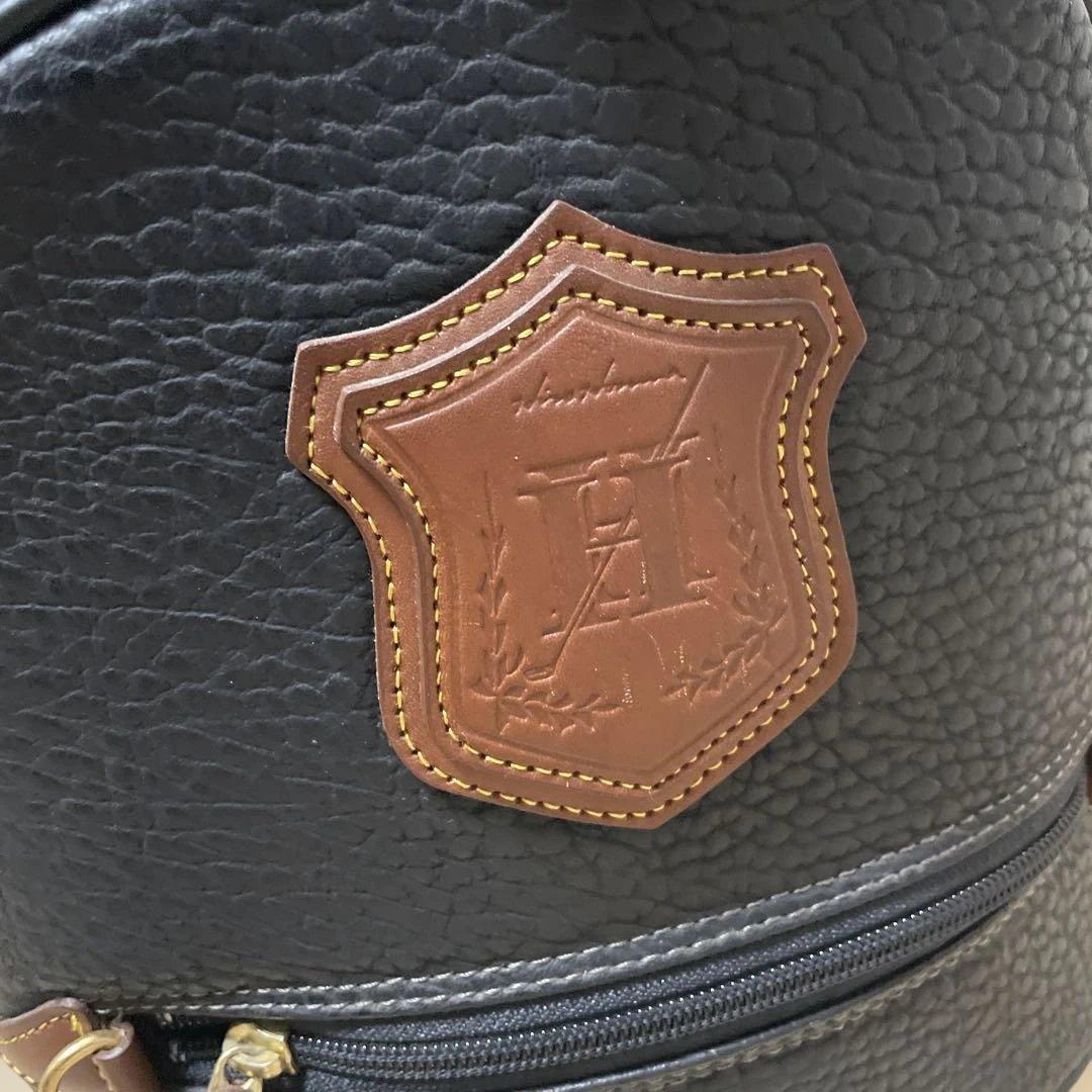 希少品 美品 HONMA ホンマ 本間 クラシック 本革 レザー キャディバッグ