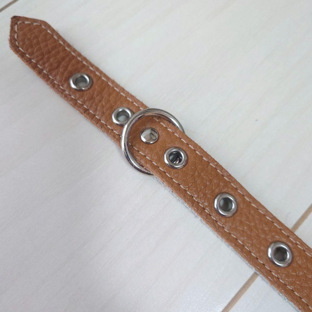 875☆ＢＢベルト バディーベルト 4.5号 キャラメル カスタマイズ