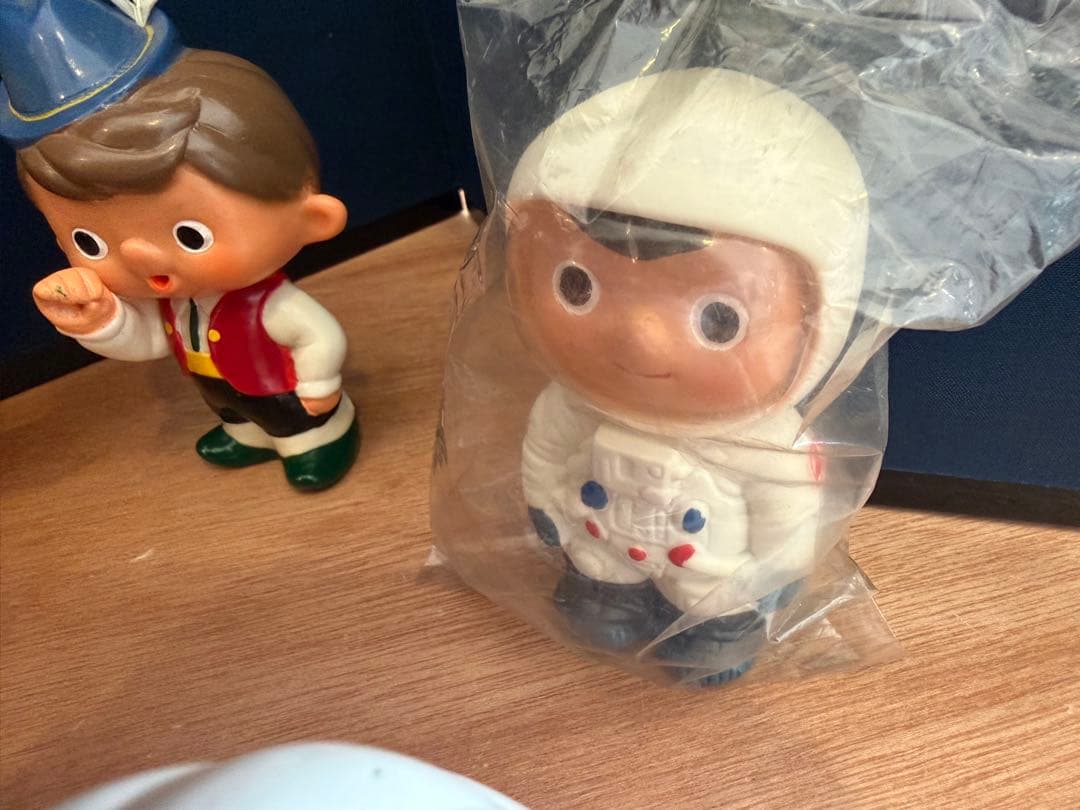 富士銀行 ノベルティ 貯金箱 まとめ 昭和レトロ ソフビ レア 大量11体