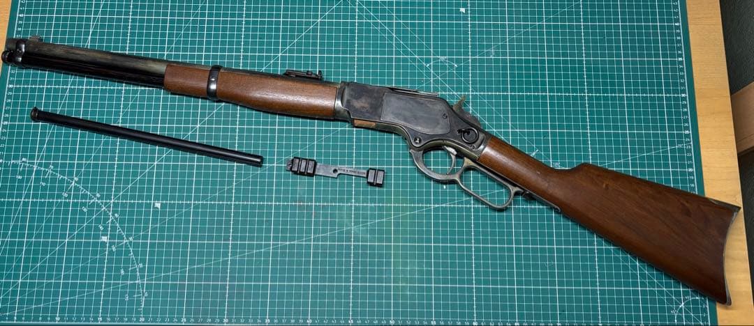 ※訳あり品 ウィンチェスターm1873 カービン リアルウッド