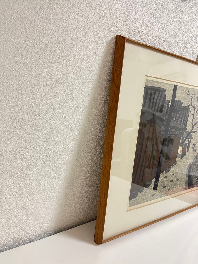 斎藤清 木版画 1962