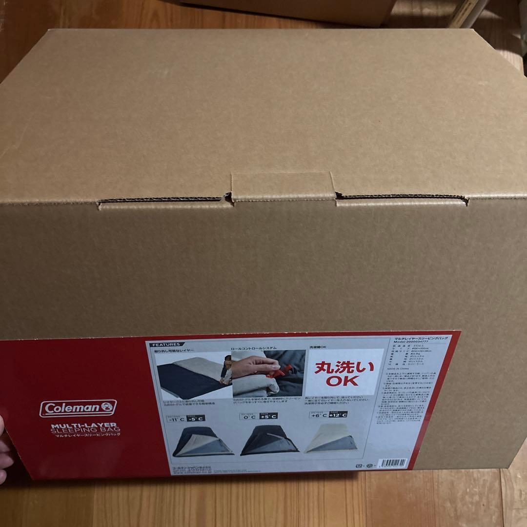 Coleman 新品未開封マルチレイヤースリーピングバッグコールマン寝袋②