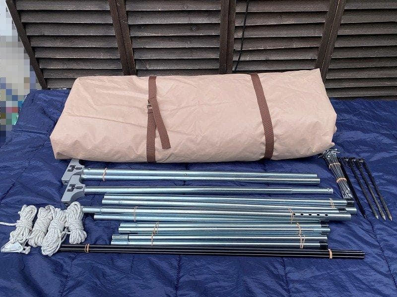 美品！S'more スモア ドルチェロッジ マット グランドシート チェア付き