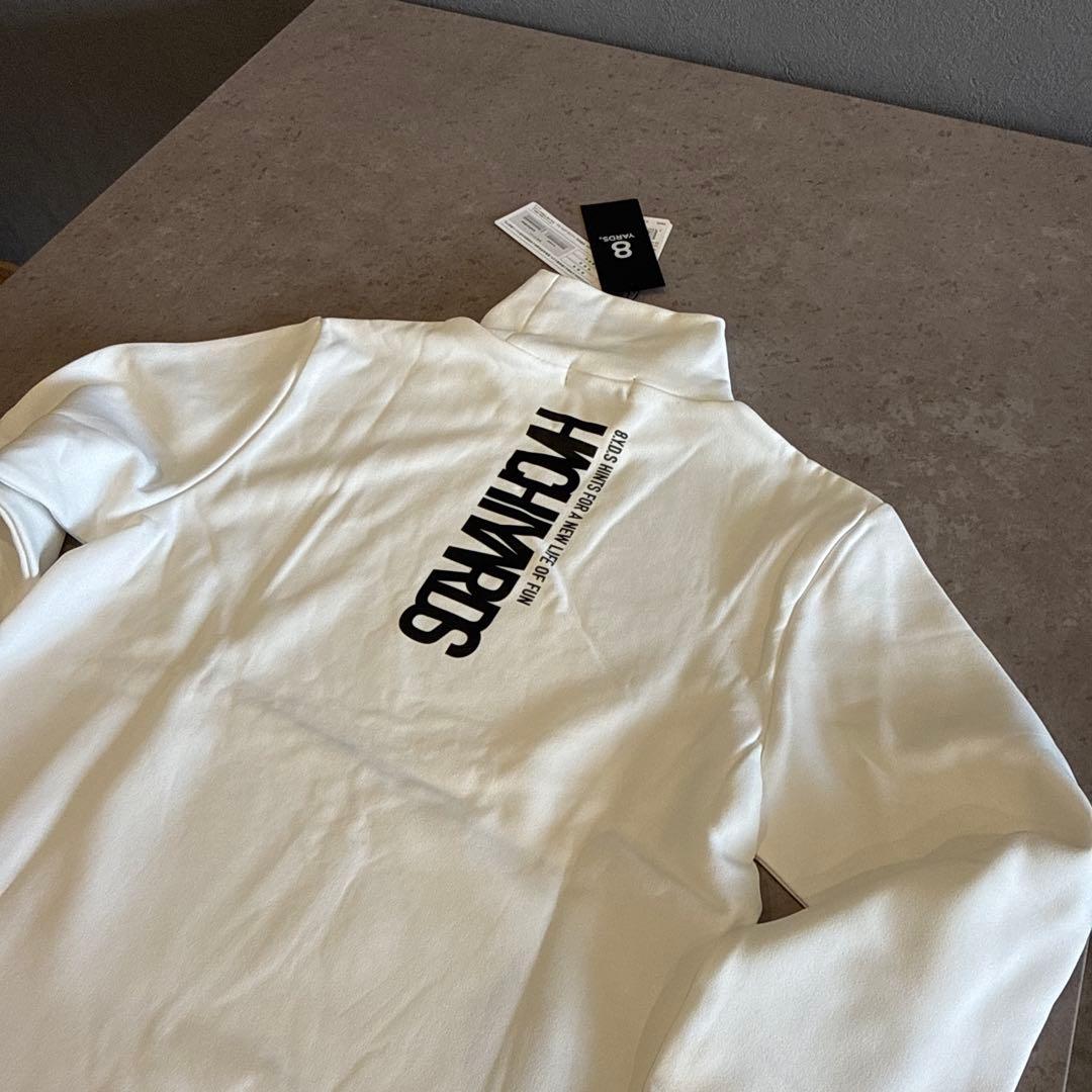 8YARDS. ハイネック長袖シャツ Lホワイト