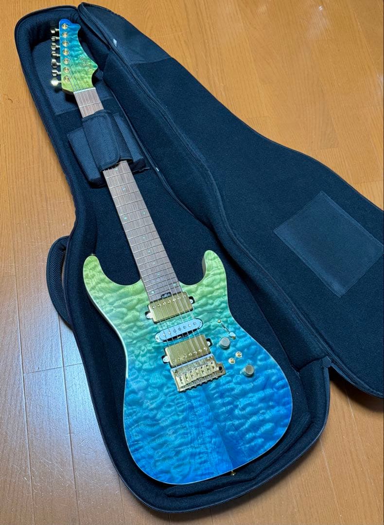 国産ブランド infinite guitar 7弦エレキギター ミディアム