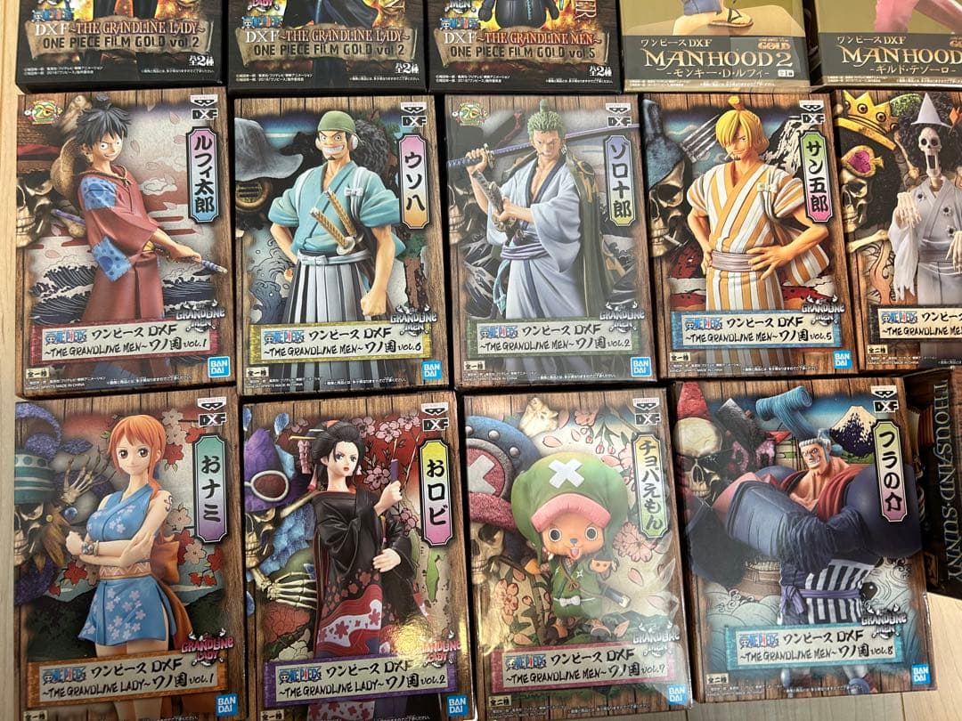 未開封　まとめ売り　ワンピース　フィギュア　グラメン　麦わらの一味