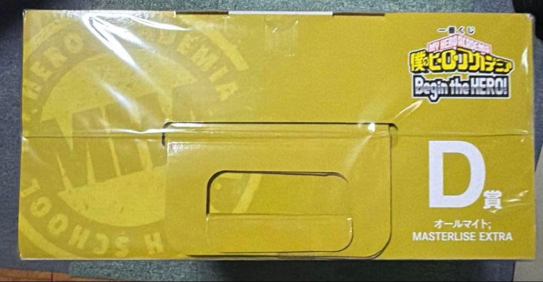 僕のヒーローアカデミア　一番くじ　D賞　オールマイト　フィギュア　begin