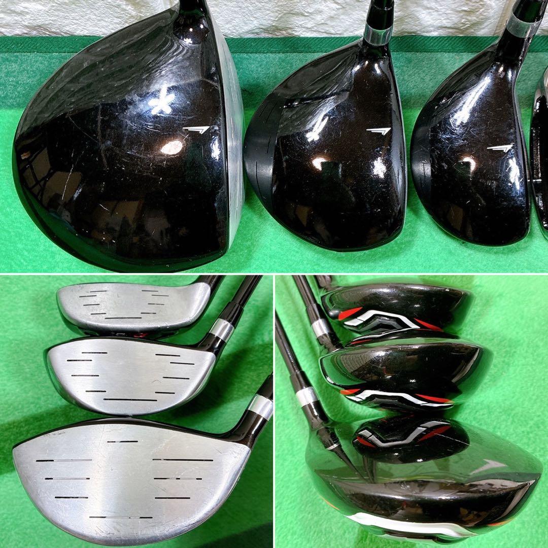 WORLD EAGLE F-01a メンズゴルフクラブ 9本セット 右利き用