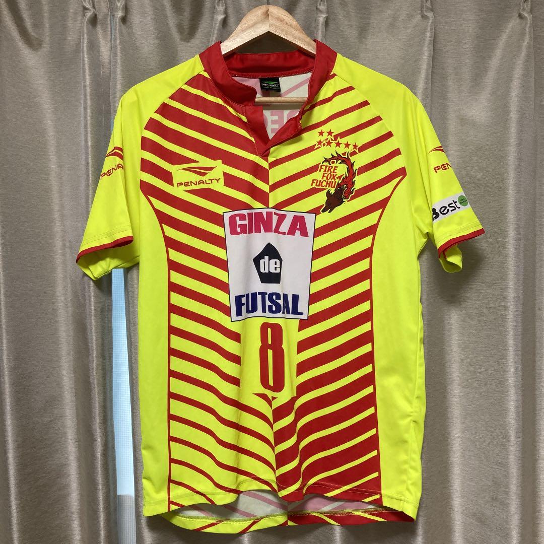 関東フットサルリーグ ファイルフォックス 支給ユニ 練習着 上下セットアップ F