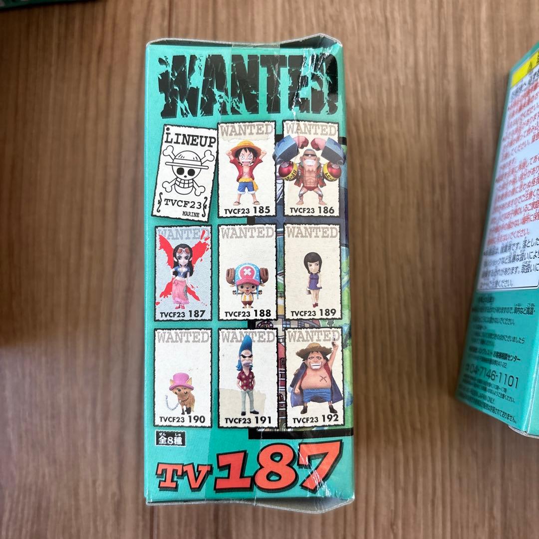 ワンピース メガワーコレフランキー将軍&ワーコレ23 4種セット　ルフィ